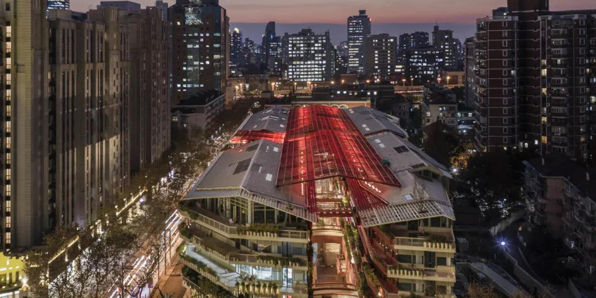 RFR 精选 | 恒基·旭辉天地：漫步于2500个花钵组成的垂直峡谷